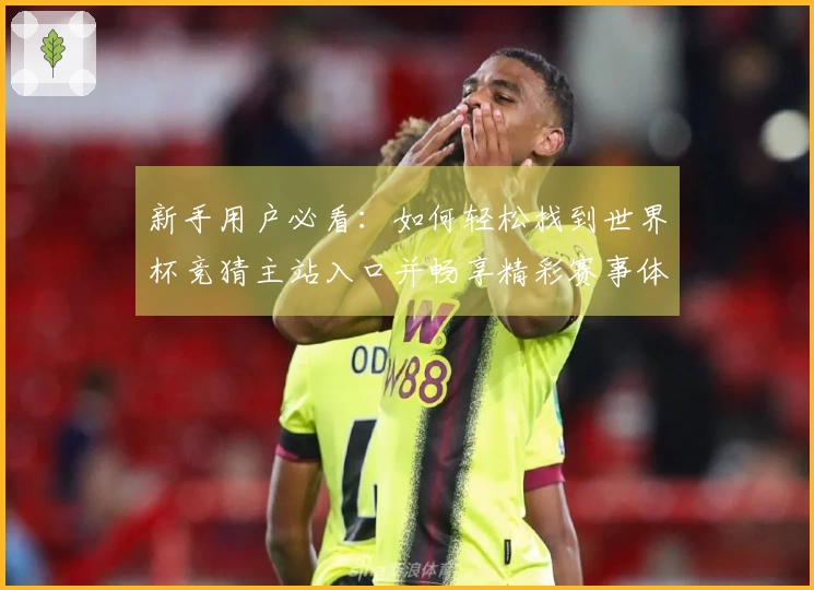 新手用户必看:如何轻松找到世界杯竞猜主站入口并畅享精彩赛事体验