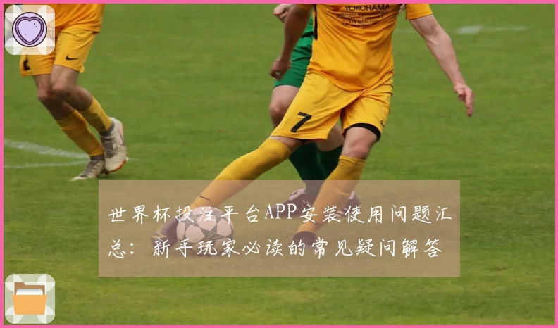 世界杯投注平台APP安装使用问题汇总：新手玩家必读的常见疑问解答