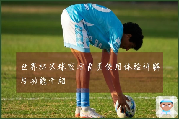 世界杯买球官方首页使用体验详解与功能介绍
